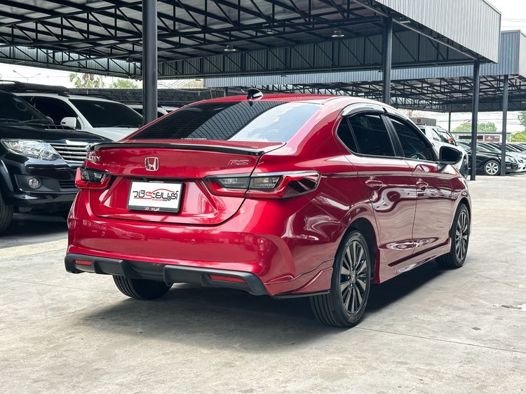 Honda City 2024 1.0 RS Sedan เบนซิน เกียร์อัตโนมัติ แดง รูปที่ 4