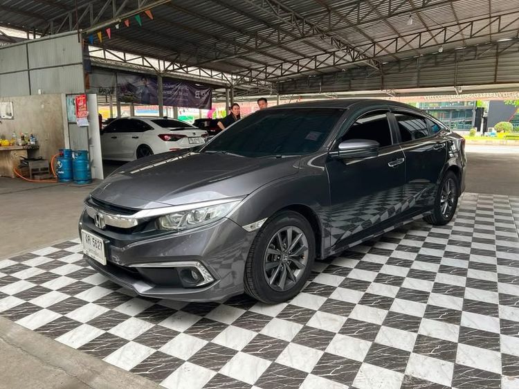 Honda Civic 2019 1.8 EL i-VTEC Sedan เบนซิน ไม่ติดแก๊ส เกียร์อัตโนมัติ เทา รูปที่ 2