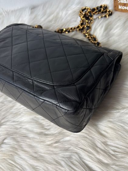 Vintage Double Flap With Two Tone Logo มือสองแท้💯 รูปที่ 9