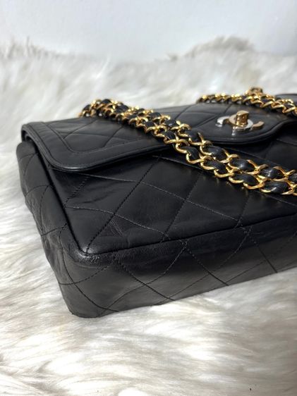 Vintage Double Flap With Two Tone Logo มือสองแท้💯 รูปที่ 7