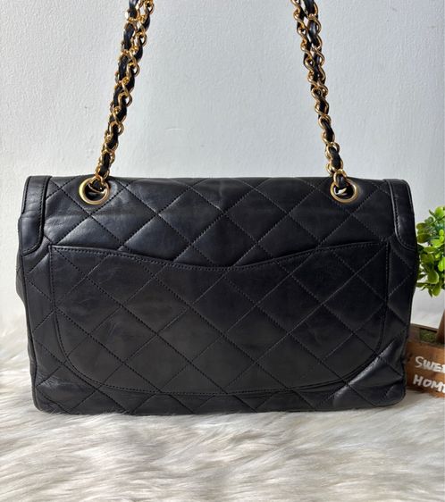 Vintage Double Flap With Two Tone Logo มือสองแท้💯 รูปที่ 2