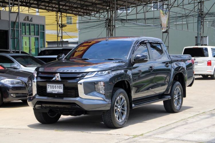 Mitsubishi Triton 2022 2.4 GLS Plus Pickup ดีเซล เกียร์อัตโนมัติ เทา รูปที่ 2