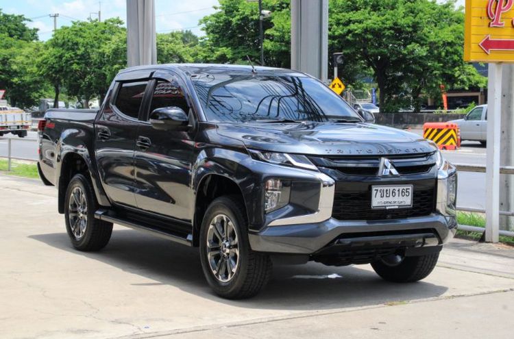 Mitsubishi Triton 2022 2.4 GLS Plus Pickup ดีเซล เกียร์อัตโนมัติ เทา รูปที่ 3