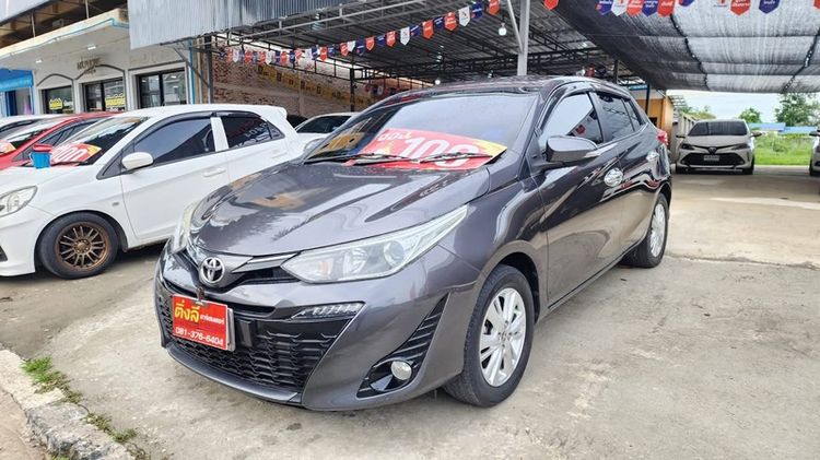 Toyota Yaris 2019 1.2 G Sedan เบนซิน ไม่ติดแก๊ส เกียร์อัตโนมัติ เทา รูปที่ 2