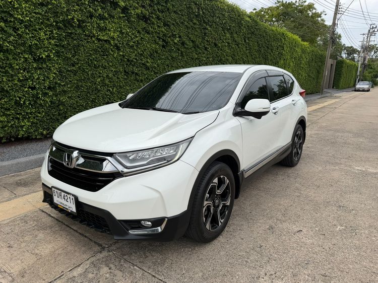 รถ Honda CR-V 2.4 EL 4WD สี ขาว