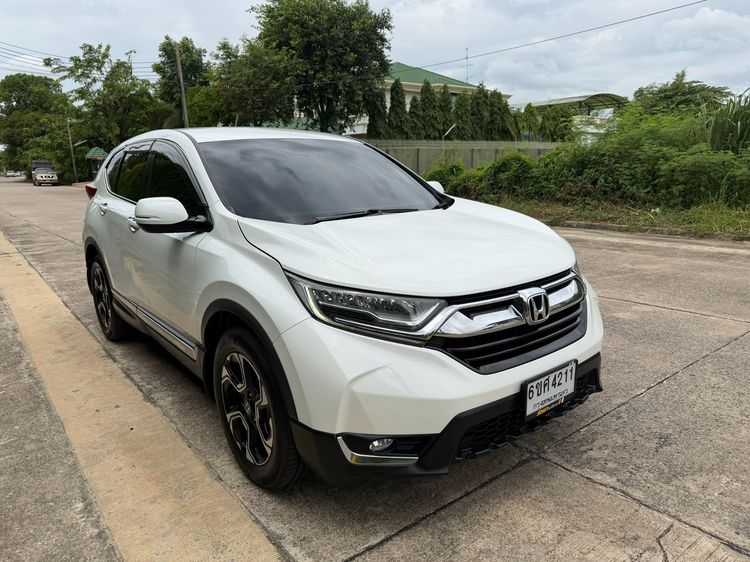 Honda CR-V 2017 2.4 EL 4WD Utility-car เบนซิน ไม่ติดแก๊ส เกียร์อัตโนมัติ ขาว รูปที่ 3