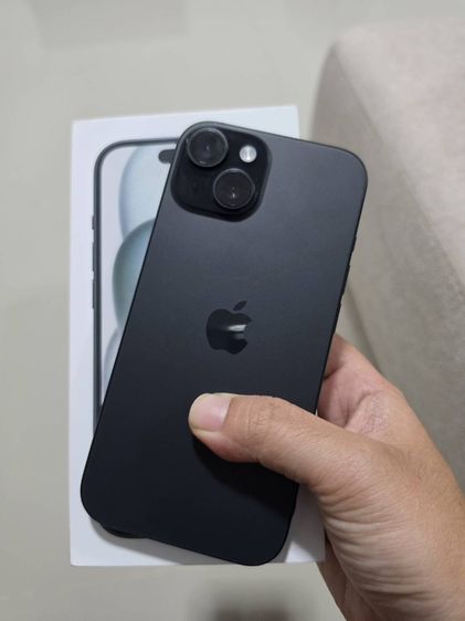 iPhone 15 128 gb สีดำ ประกัน มิถุนา 70