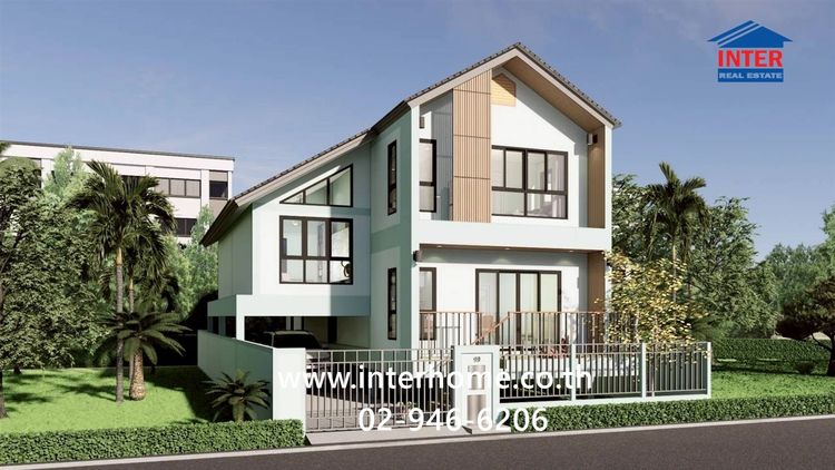 บ้านเดี่ยว 2 ชั้น 55 ตร.ว. บ้านเดี่ยว ซอยบรมราซซนนี78 แยก13 (ซอยทวีวัฒนา22) ใกล้มหาวิทยาลัยมหิดล ศาลายา ถนนบรมราชชนนี เขตทวีวัฒนา กรุงเทพ