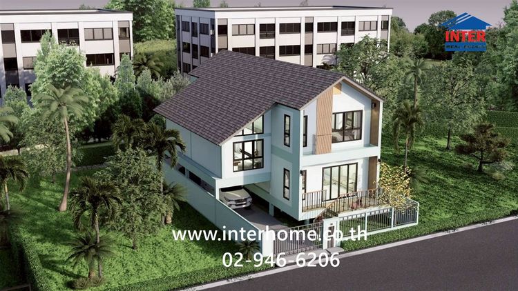 บ้านเดี่ยว 2 ชั้น 55 ตร.ว. บ้านเดี่ยว ซอยบรมราซซนนี78 แยก13 (ซอยทวีวัฒนา22) ใกล้มหาวิทยาลัยมหิดล ศาลายา ถนนบรมราชชนนี เขตทวีวัฒนา กรุงเทพ รูปที่ 3