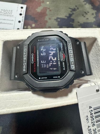 ดำ ￼CASIO G-SHOCK DW-5600UBB-1DR ของแท้ ประกันศูนย์ CMG