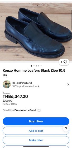 รองเท้าหนังแท้ Kenzo Sz.10us44eu28.5cm สีดำ สภาพสวย ไม่ขาดซ่อม ใส่เรียนทำงานได้หมด ราคา800รวมส่ง รูปที่ 14