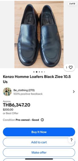 รองเท้าหนังแท้ Kenzo Sz.10us44eu28.5cm สีดำ สภาพสวย ไม่ขาดซ่อม ใส่เรียนทำงานได้หมด ราคา800รวมส่ง รูปที่ 15