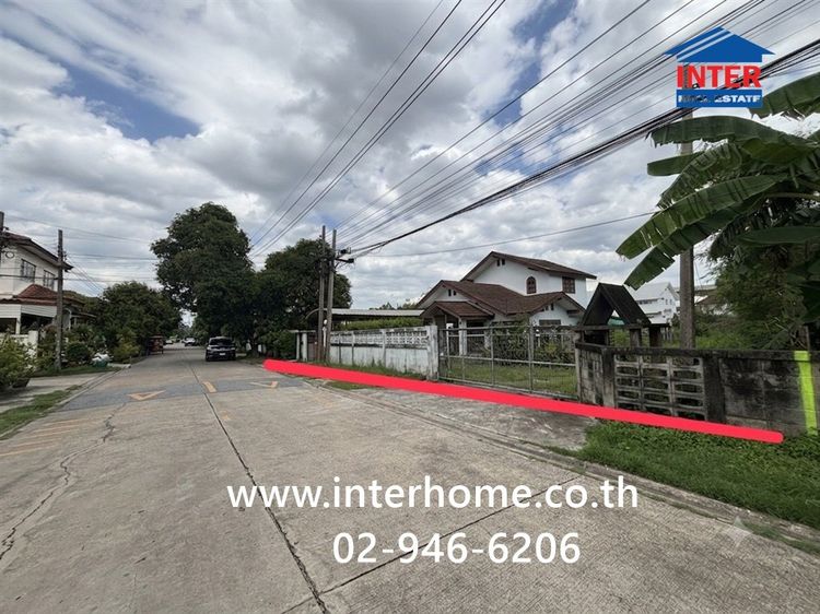 ที่ดินพร้อมบ้าน 691 ตร.ว. ซอยพหลโยธิน54-4 แยก3-4 ถนนพหลโยธิน54-4 ใกล้รถไฟฟ้าสายสีเขียว สถานีคูคต เขตสายไหม กรุงเทพมหานคร รูปที่ 3