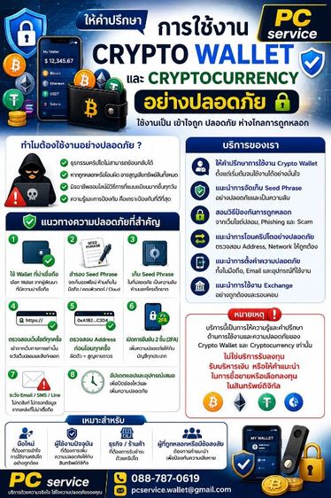 สอนใช้งาน Crypto Wallet สอนใช้งานคริปโตวอลเล็ท Crypto Wallet Consulting