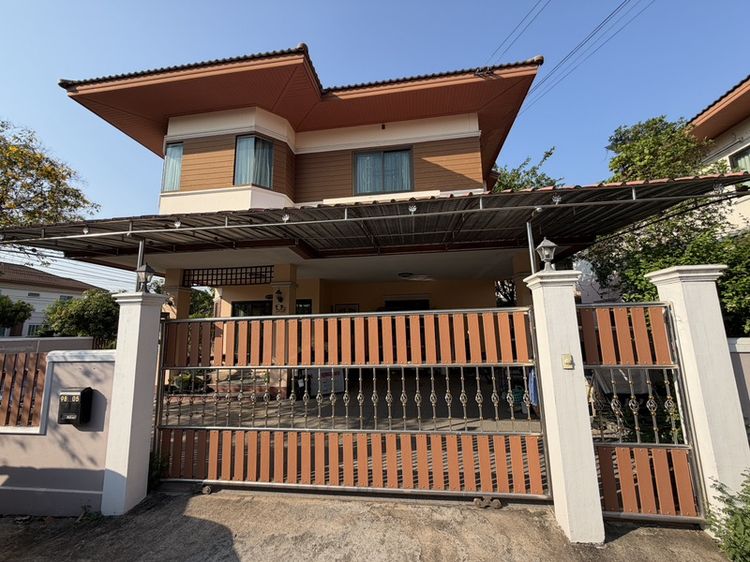 ขายบ้านเดี่ยวหลังมุม ม.เฟื่องสุข4  89.9 ตรว. สภาพดีพร้อมเข้าอยู่