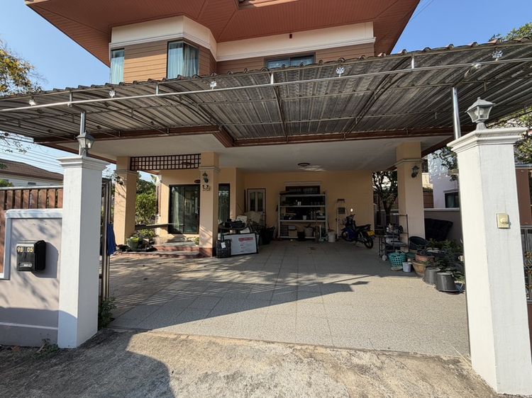 ตกแต่งครบ ใช่ ขายบ้านเดี่ยวหลังมุม ม.เฟื่องสุข4  89.9 ตรว. สภาพดีพร้อมเข้าอยู่ รูปที่ 2