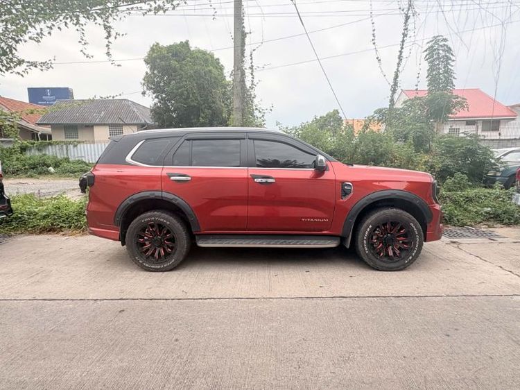 Ford Everest 2023 2.0 Titanium Plus 4WD Utility-car ดีเซล เกียร์อัตโนมัติ โรสโกลด์ รูปที่ 2