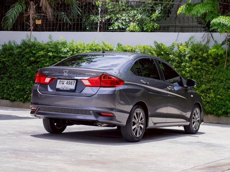 Honda City 2018 1.5 V Sedan เบนซิน ไม่ติดแก๊ส เกียร์อัตโนมัติ เทา รูปที่ 4