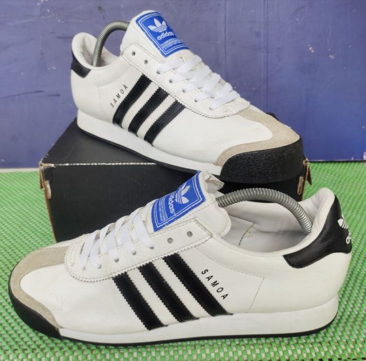 รองเท้าผ้าใบ ผ้าใบ UK 9 | EU 43 1/3 | US 9.5 ขาว รองเท้า💥adidas SAMOA💥ของแท้💥สวยๆ สภาพดี💥ไซร์ 43.5