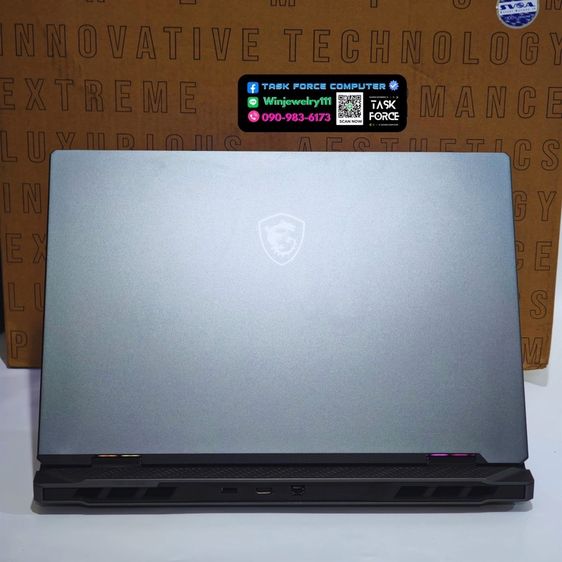 (จอใหญ่ 18 นิ้ว) MSI VECTOR A18 HX A9WHG-252TH - COSMOS GRAY รูปที่ 6