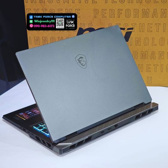 (จอใหญ่ 18 นิ้ว) MSI VECTOR A18 HX A9WHG-252TH - COSMOS GRAY รูปที่ 4