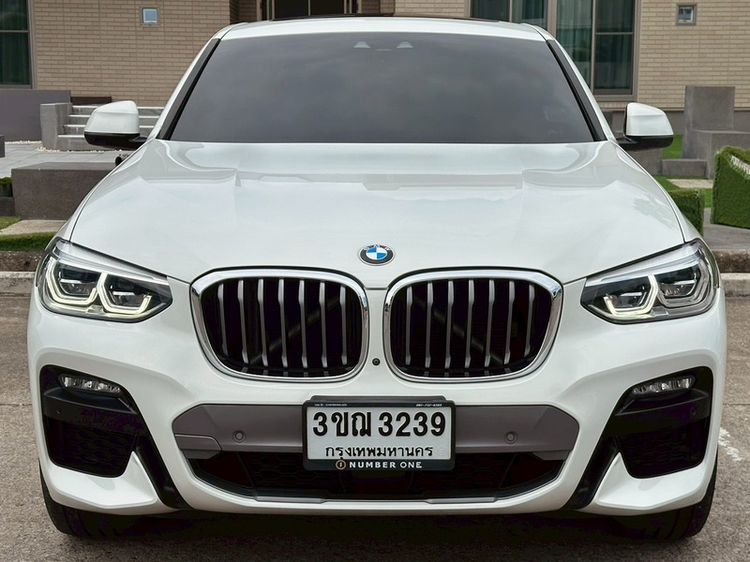 BMW X4 2022 2.0 xDrive20d M Sport 4WD Utility-car ดีเซล เกียร์อัตโนมัติ ขาว รูปที่ 2