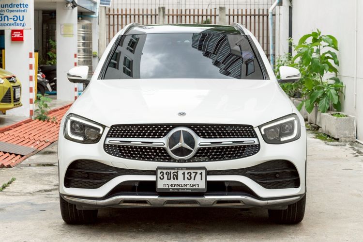 Mercedes-Benz GLC-Class 2021 GLC220d Utility-car ดีเซล ไม่ติดแก๊ส เกียร์อัตโนมัติ ขาว รูปที่ 3