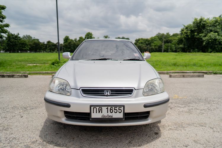 Honda Civic 1996 1.6 EXi Sedan เบนซิน ไม่ติดแก๊ส เกียร์ธรรมดา บรอนซ์เงิน รูปที่ 3
