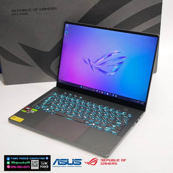 (ล็อตใหม่ปี 2026) ASUS ROG ZEPHYRUS G14 GA403UH-QS036WA - GRAY รูปที่ 2