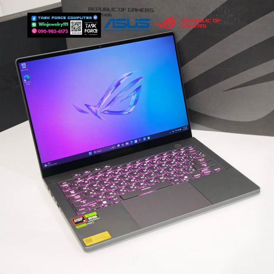 (ล็อตใหม่ปี 2026) ASUS ROG ZEPHYRUS G14 GA403UH-QS036WA - GRAY รูปที่ 3
