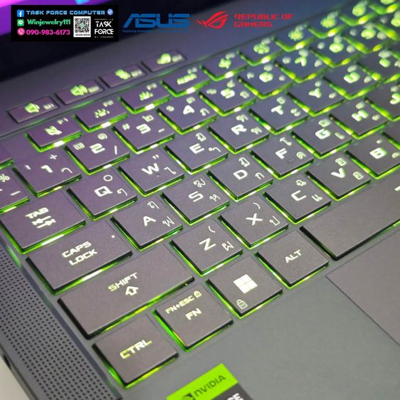 (ล็อตใหม่ปี 2026) ASUS ROG ZEPHYRUS G14 GA403UH-QS036WA - GRAY รูปที่ 4