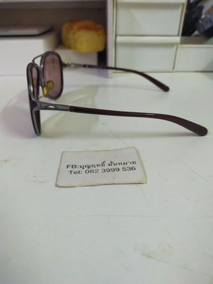 แว่นตา Oakley kick back OO 4102-5 ขนาด 58 14 137  เลนส์กันแดด เลนส๋ สายตาสั้น150 หรือเอาไปตัดใส่เลนส์ใหม่ได้ครับ สภาพดีทรงสวย รูปที่ 8