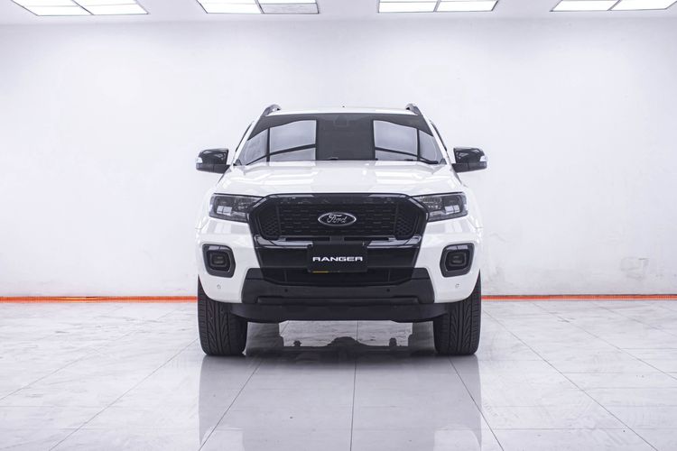 Ford Ranger 2021 2.0 Hi-Rider Wildtrak Pickup ดีเซล ไม่ติดแก๊ส เกียร์อัตโนมัติ ขาว รูปที่ 4
