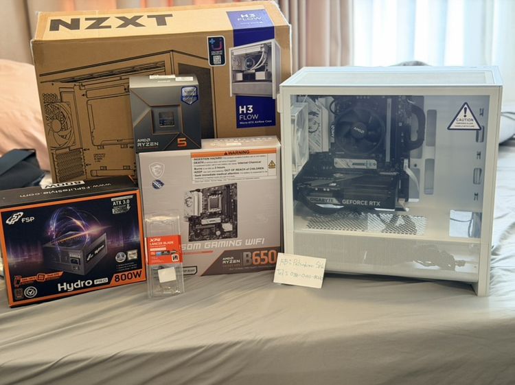 Comset Gaming Ryzen 5 7500F / RTX 5060ti 16GB / DDR5 16GB /SSD 512GB