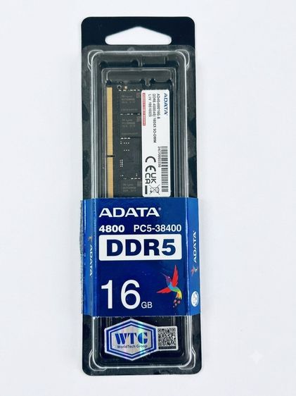 ที่เก็บข้อมูลและเมมโมรี่การ์ด  แรมโน้ตบุ๊คDDR5 16 GB ประกัน Advie