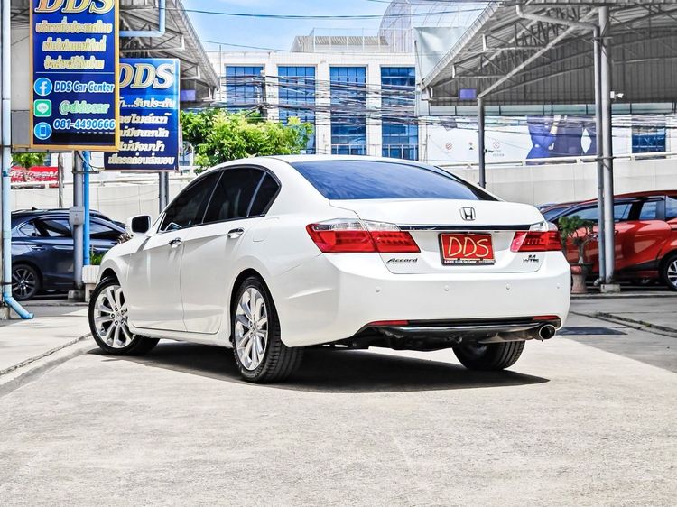 Honda Accord 2014 2.4 Tech Sedan เบนซิน เกียร์อัตโนมัติ ขาว รูปที่ 4