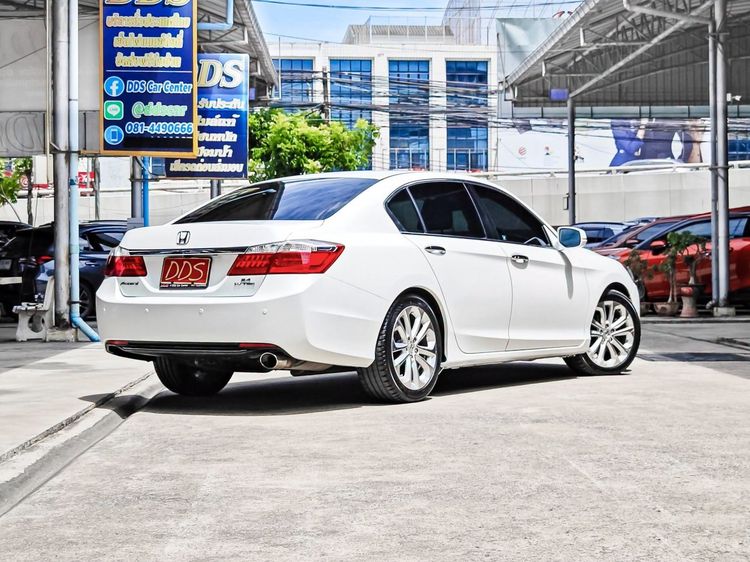 Honda Accord 2014 2.4 Tech Sedan เบนซิน เกียร์อัตโนมัติ ขาว รูปที่ 3