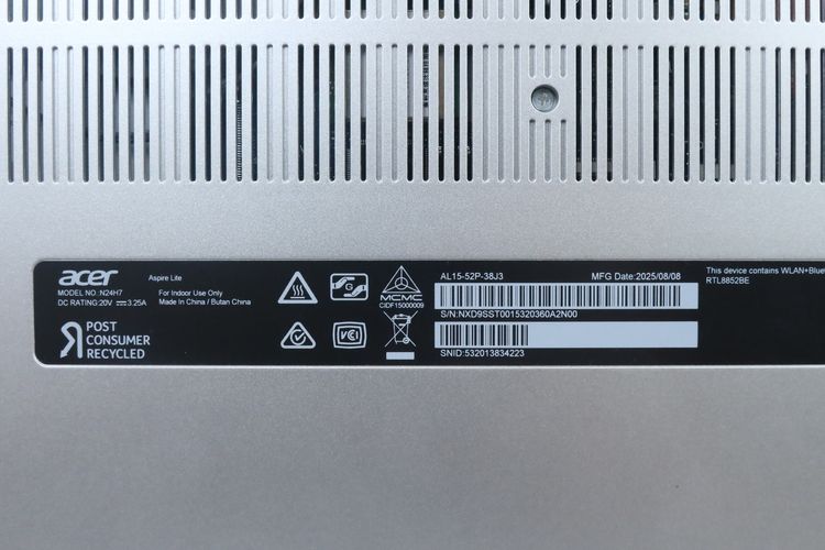 ACER ASPIRE LITE 15 Core i3-1315U RAM8.512GB รูปที่ 13