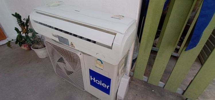 แอร์ haier ขนาด 12,000 btu เบอร์ 5 น้ำยา 32 ประกันทุกชิ้นส่วน 1 ปีฟรีค่าติดตั้ง
