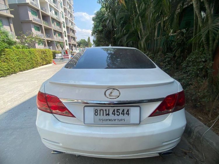 Toyota Camry 2007 2.4 V Sedan เบนซิน ไม่ติดแก๊ส เกียร์อัตโนมัติ ขาว รูปที่ 4