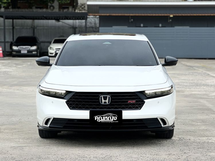 Honda Accord 2023 2.0 e:HEV RS Sedan เบนซิน ไม่ติดแก๊ส เกียร์อัตโนมัติ ขาว รูปที่ 3