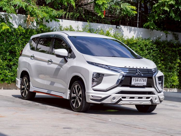 Mitsubishi Xpander 2021 1.5 GT Utility-car เบนซิน ไม่ติดแก๊ส เกียร์อัตโนมัติ ขาว