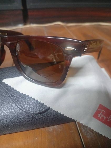 Vintage B&L RAYBAN WAYFARER  OLYMPIC 1996 ATLANTAMADE IN USAตัวฉลอง 100 ปี โอลิมปิคของแท้ 100 % สภาพนางฟ้าสวยมากๆSize 5022 ขนาด 50 mmเลนส์แท้ตรงรุ่น รูปที่ 3