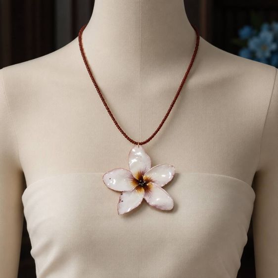 ดอกลีลาวดีแท้เคลือบเรซิ่น พร้อมส่ง  รูปที่ 8