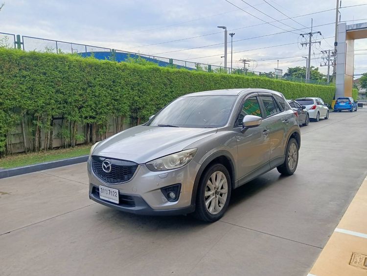 Mazda CX-5 2014 2.2 XDL 4WD Utility-car ดีเซล ไม่ติดแก๊ส เกียร์อัตโนมัติ เทา รูปที่ 3