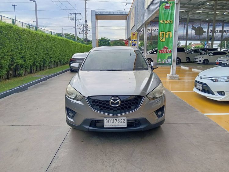 Mazda CX-5 2014 2.2 XDL 4WD Utility-car ดีเซล ไม่ติดแก๊ส เกียร์อัตโนมัติ เทา รูปที่ 2