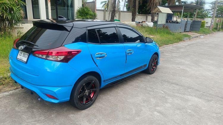 Toyota Yaris 2021 1.2 Sport Premium Sedan เบนซิน ไม่ติดแก๊ส เกียร์อัตโนมัติ ฟ้า รูปที่ 4
