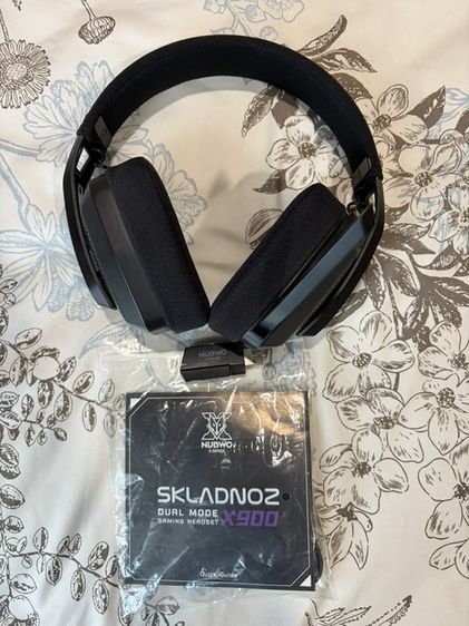 ￼WIRELESS HEADSET (หูฟังไร้สาย) NUBWO X900 (BLACK) รูปที่ 3