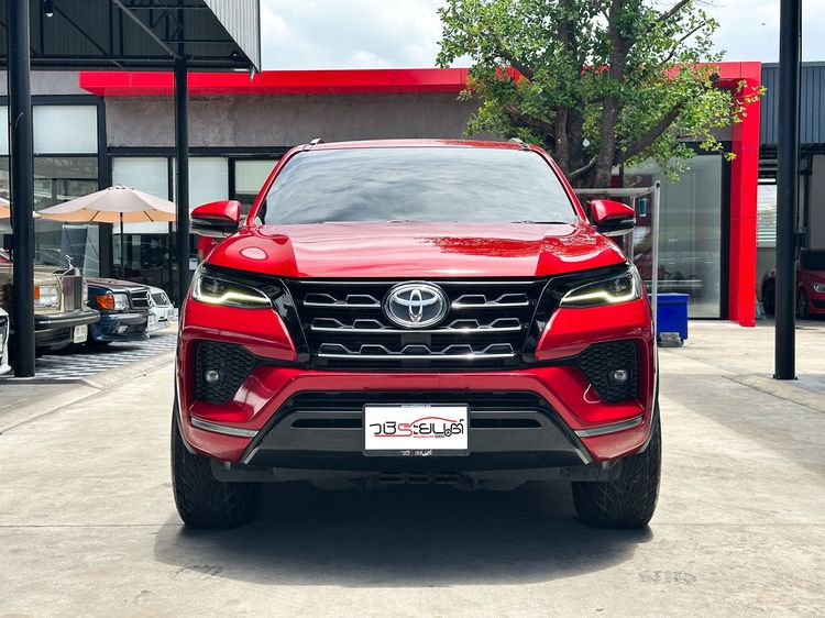 Toyota Fortuner 2021 2.4 G Utility-car ดีเซล เกียร์อัตโนมัติ แดง รูปที่ 2