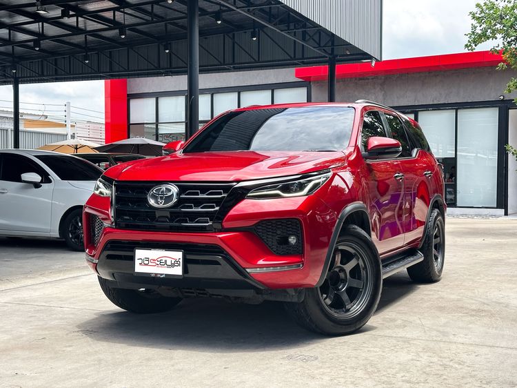 Toyota Fortuner 2021 2.4 G Utility-car ดีเซล เกียร์อัตโนมัติ แดง